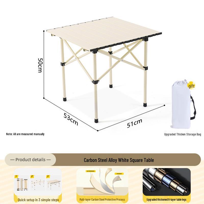 Kermit Outdoor Folding Chair Set: Portable Leisure Fishing & Camping Chair with Table