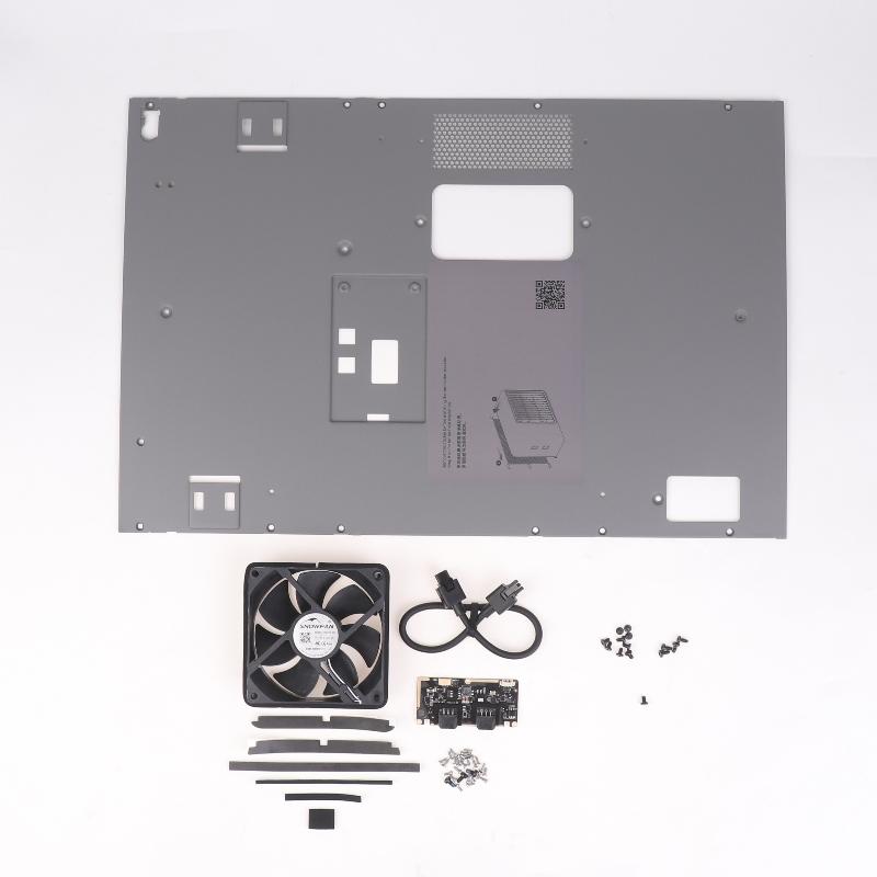 For P2S External Exhaust Fan Kit 3D Printer Upgrade Accessories P2S Chamber Exhaust Fan Spare Parts Purify Exhaust