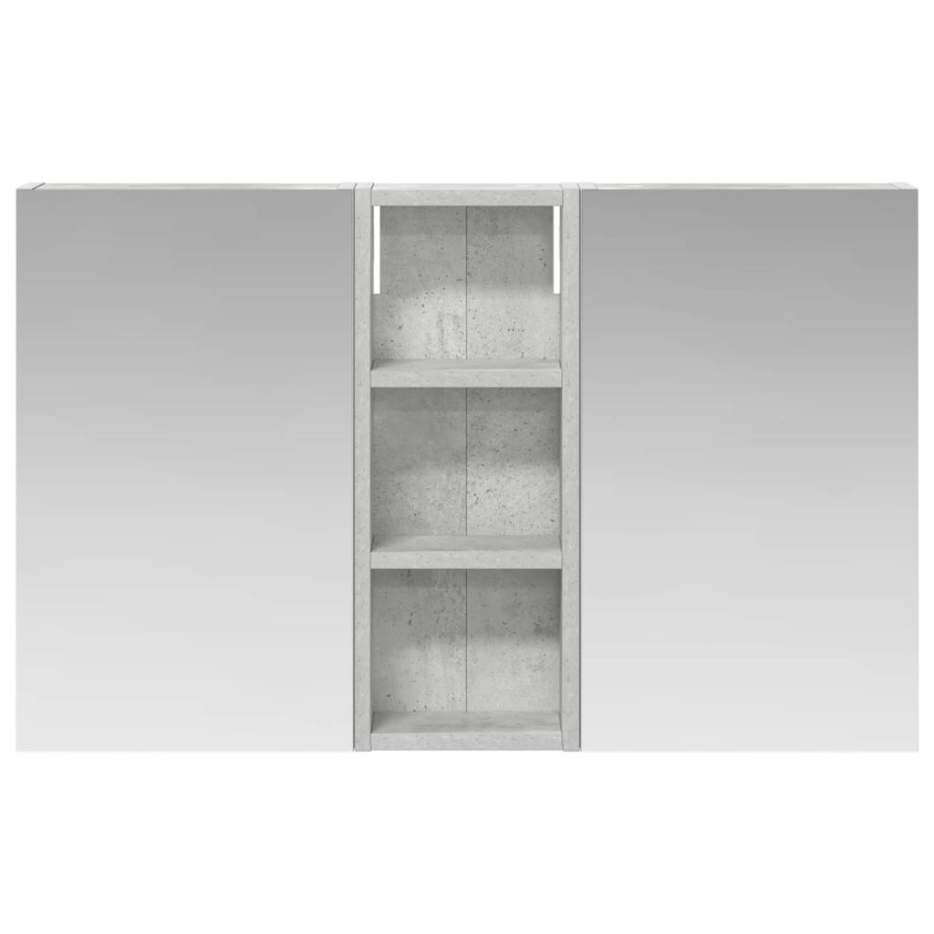Bathroom Cabinet Set 3 Pcs 80 X 10.5 X 50 Cm Engineered Wood