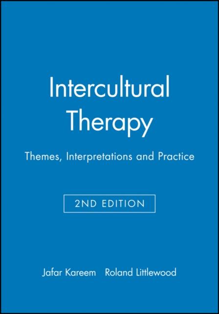 Libro Intercultural Therapy : Themes, Interpretations and Practice