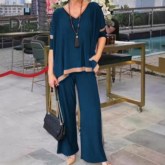 Женский комплект из 2 предметов: топ и брюки — фото 8