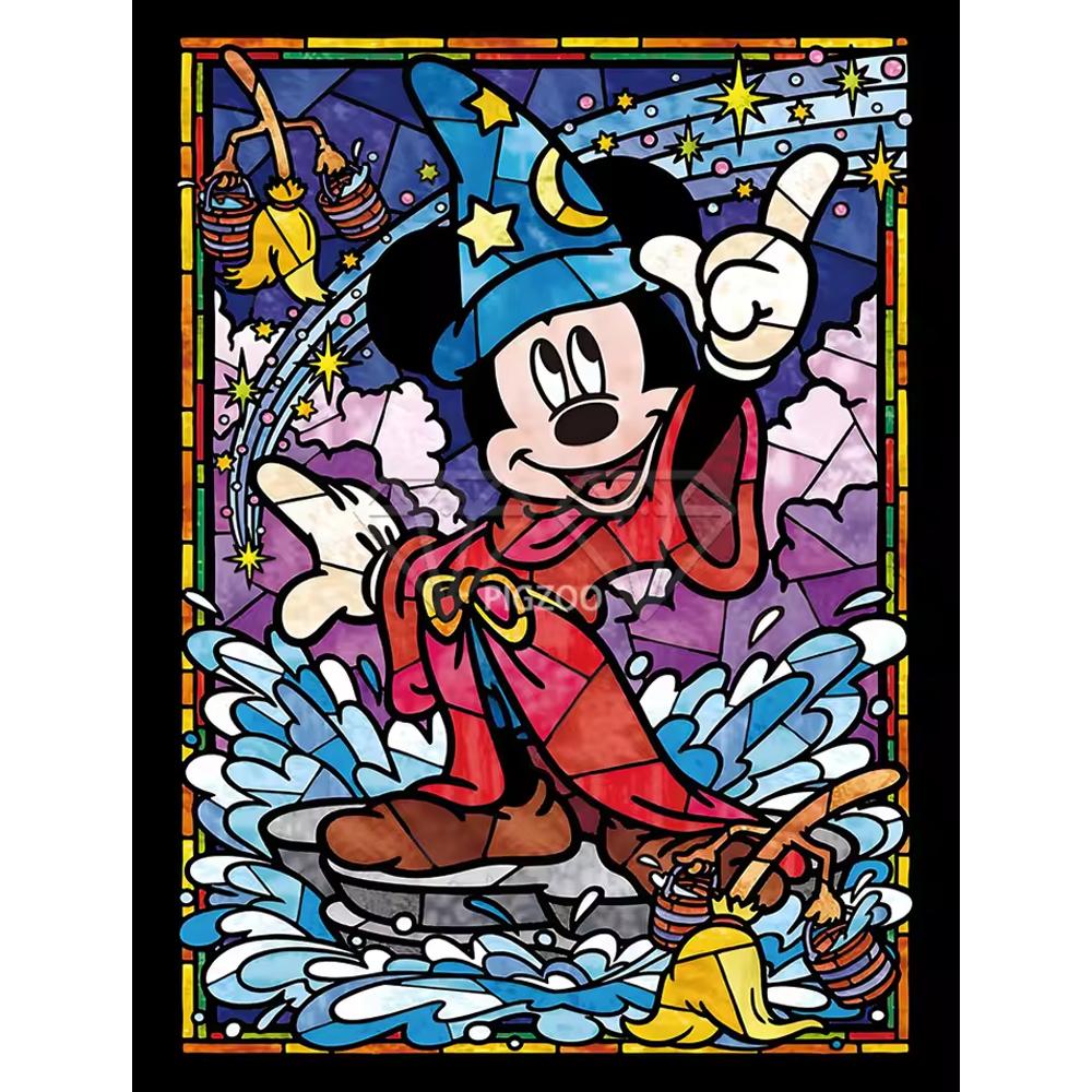 Diamantové malování Disney Medvídek Pú Mickey Domácí dekorace Plný čtvercový&kulatý diamantová mozaika výšivka křížkový steh