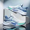 Spring and summer sports shoes men's shock absorption lightweight large size high school entrance examination racing shoes learn mesh breathable yo