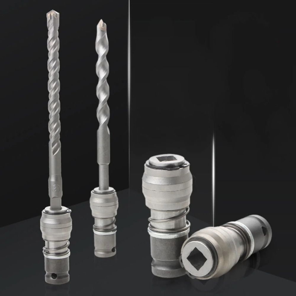 1Pcs Square Shank Drill Wrench Adapter Converter Drill Bit Adapter  For Drill Holes In Walls Bricks