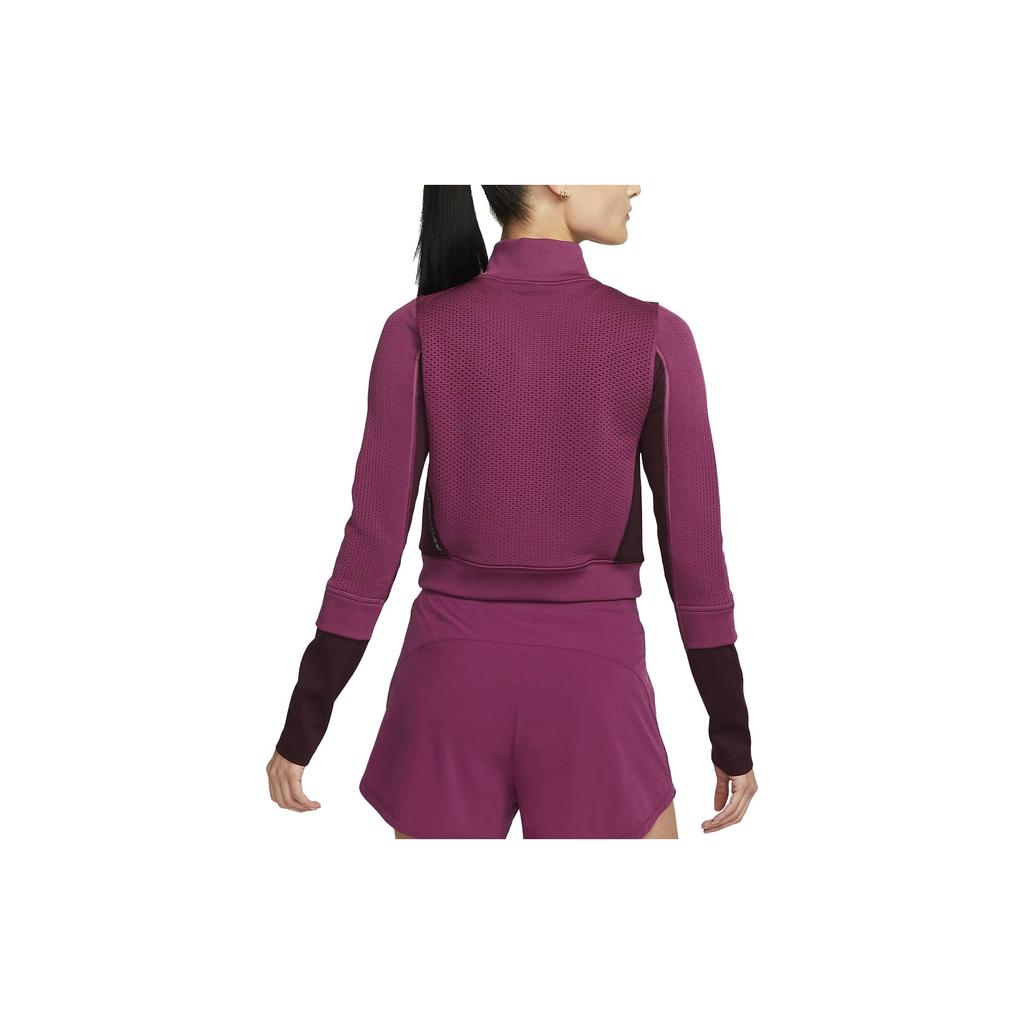 New Nike THERMA FIT ADV Sweatshirts Women's Red Sandalwood DV9808-653