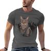 Daryl Dixon Cat Tshirt Plus Size Clothes Anime Figures Vintage T Shirt Unisex