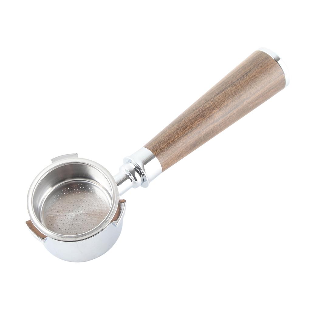 Bezspodný Portafilter 51mm Bezspodná rukojeť filtru Rukojeť kávovaru ze slitiny zinku pro DELONGHI