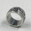 Anello runa vichinga cool in acciaio inossidabile 316L liscio moda popolare nord europa regalo amuleto