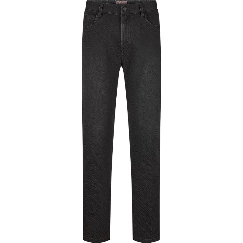 

Мужские джинсы прямого кроя из жаккардового денима Septwolves 32