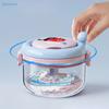 Rotating Retainer Cleaner Case - Cartoon Print Denturealigner Cleaning Container Portable Oral Care Storage Box