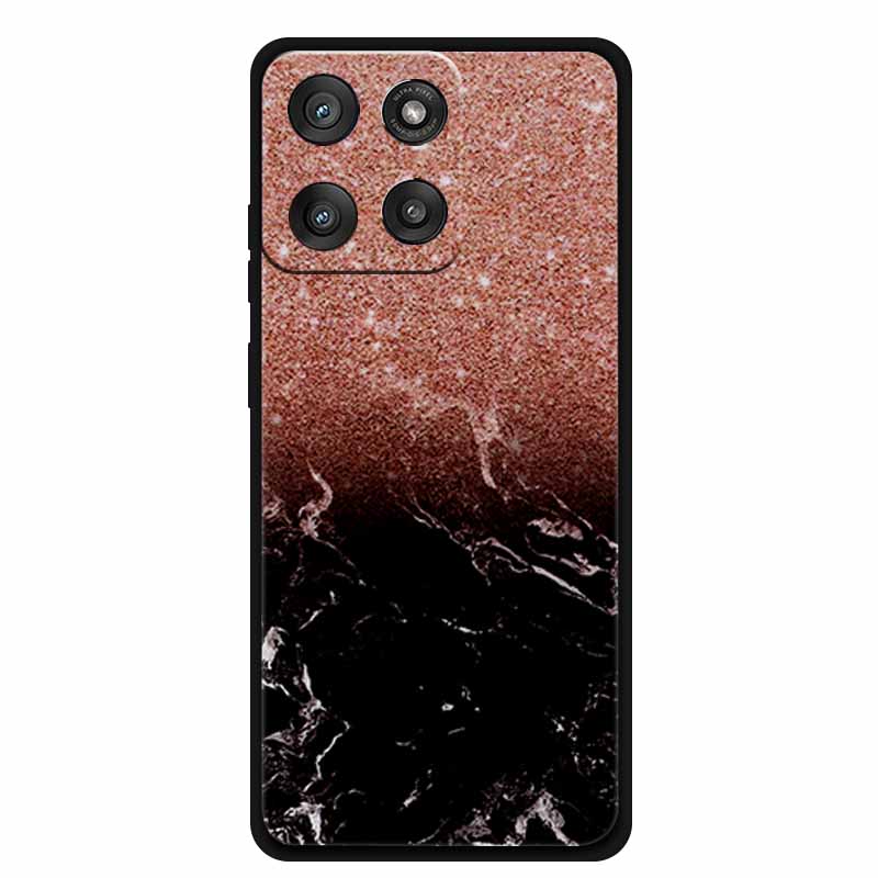 For Motorola Edge 60 Stylus Case Marble Painted Silicone Back Cover Case for Edge 60 Stylus Case Back Coque Edge 60 Stylus Cases