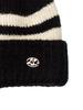 THE GREEN LAB Striped Beanie [Black]