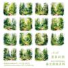 6 styles 30 pcs Twilight forest Series sticker Decorative Diy Diary Album Scrapbooking Material Junk Journal Supplies