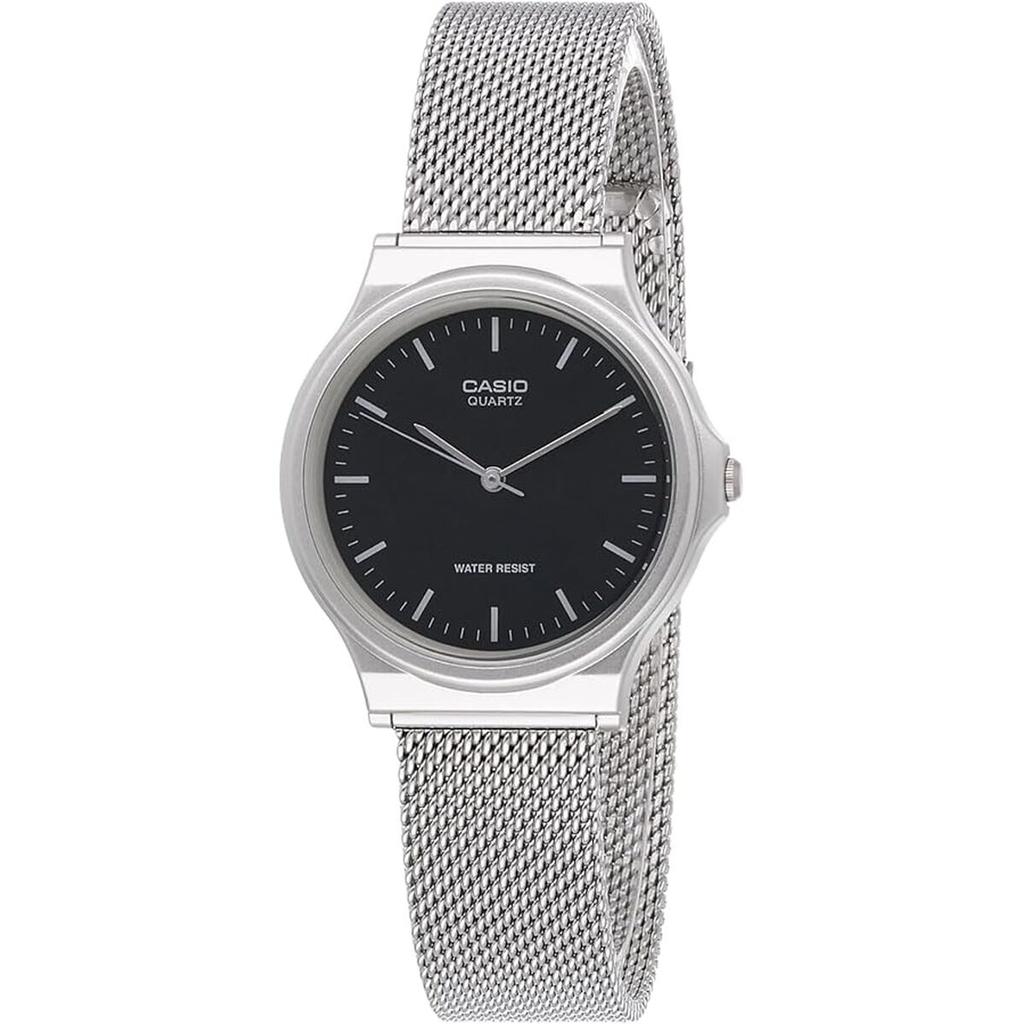 Unisex Watch Casio VINTAGE Black Silver (Ø 35mm)