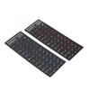 2Pcs Russian Keyboard Stickers Unique Coating Waterproof Dustproof Russian Alphabet Keyboard Stickers for PC Laptop 1