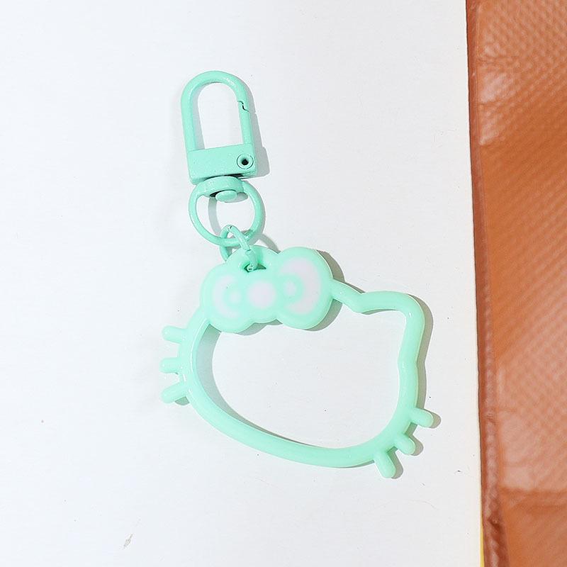 Creative Cartoon Kitty Bow Keychain Pendant, Cute Bag Decoration, Small Gift Accessories for Women