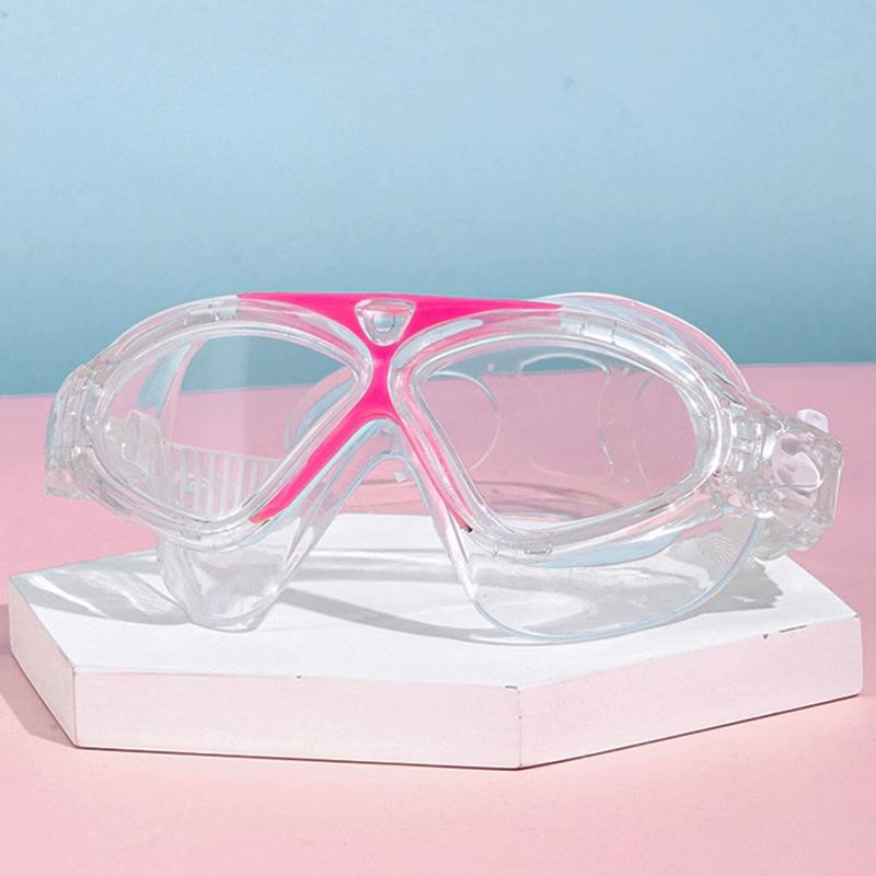 

MDNG Детские силиконовые плавательные очки с большой оправой и мультяшным дизайном