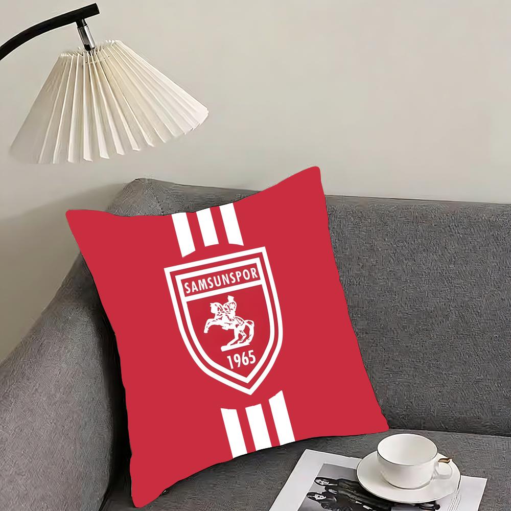 

Спортивная Наволочка для Подушки Samsunspor с Короткой Рукавой, Двусторонняя Плюшевая Наволочка – Для автомобиля, дивана, спальни, идеально в качестве подарка. 12x12Inch