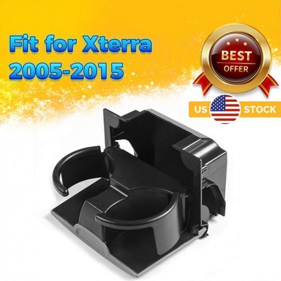 2005- Nissan Frontier Xterra Rear Console Cup Holder | Gray | Center | Removable | 96965-ZP00C