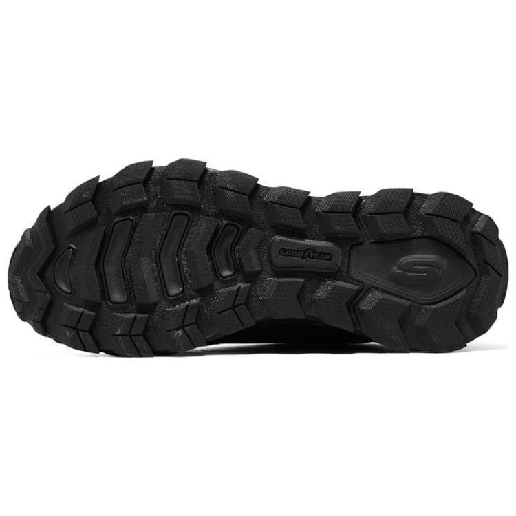 Skechers Max Protect Fabric Classic Versatile Low-Top Casual Shoes Men Sneaker Black 237308C-BBK