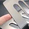 Toasterständer Lebensmittelqualität Rostfrei Edelstahl Toasterständer Mehrere Schlitze Brotständer Gadget Küchenzubehör