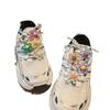 1 PCS Shoe Laces Charms for Sneakers Decorations Advanced Irregular Flowers Shoe Charm Buckle DIY Dopamine Shoes Accessories