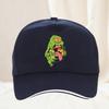 Ghostbuster Slimer Pizza Denim Hat Outdoor Adventures Hats Women Baseball Cap For Unisex Adjustable Hats