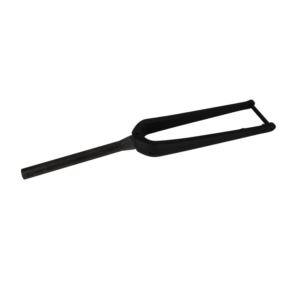 Carbon Fiber Road Bike Front Fork Bicycle Front Fork for Outdoor Safe Riding Cycling Black Matte