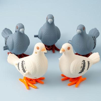 Brinquedos Divertidos de Corda - Pica-Pau Saltitante Pavão Pombo Dinossauro Quebra-Cabeça Criativo de Dar Corda Presentes para Crianças Pequenas Crianças e Bebês