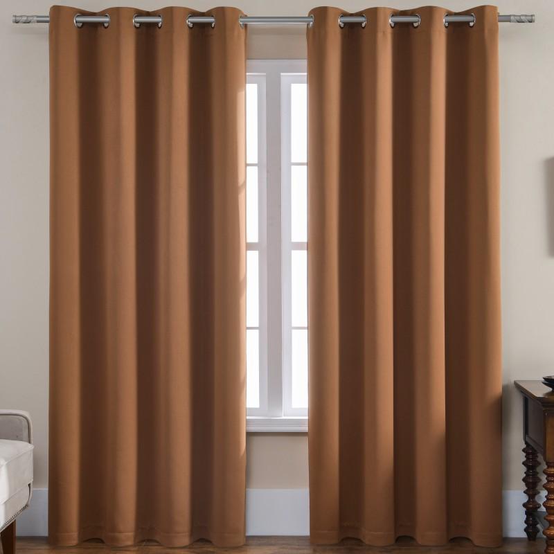 Shaoxing Curtain Fabric Curtain Solid Color High Precision Full Blackout Curtain Finished Black