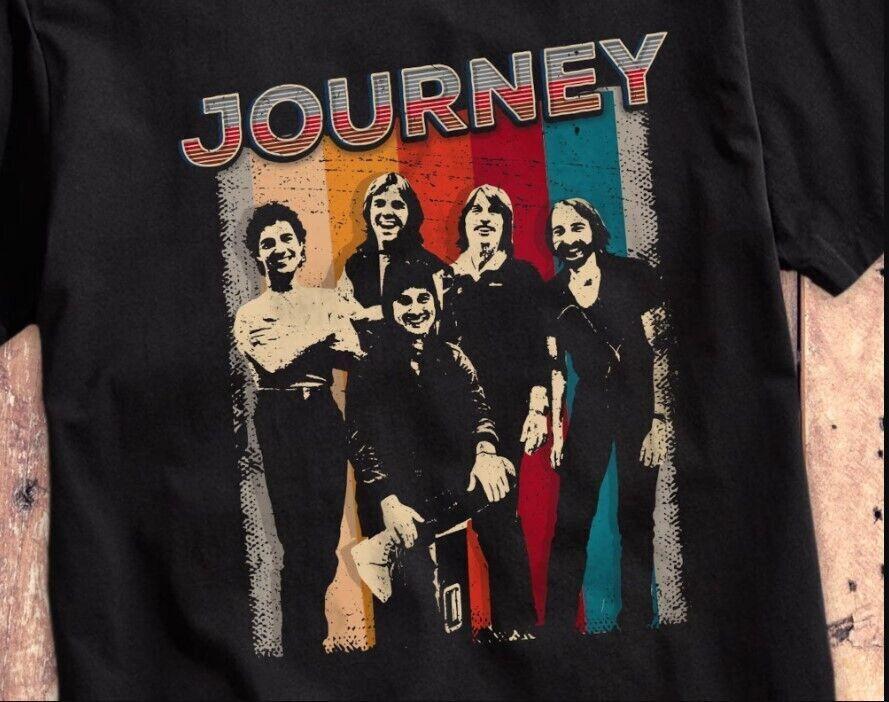 Футболка Journey Band Escape Tour Унисекс S-234XL Подарок фанатам A344 Унисекс Футболка L