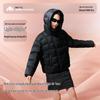 Meilicheng Zhuoyuan Style Women's Hooded Goose Down Puffer Jacket
