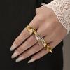 Elegant Waterdrop Tassels Rings Unique Fashion Jewelry Rings with Waterdrop Tassel Designs for Daily Wear Party