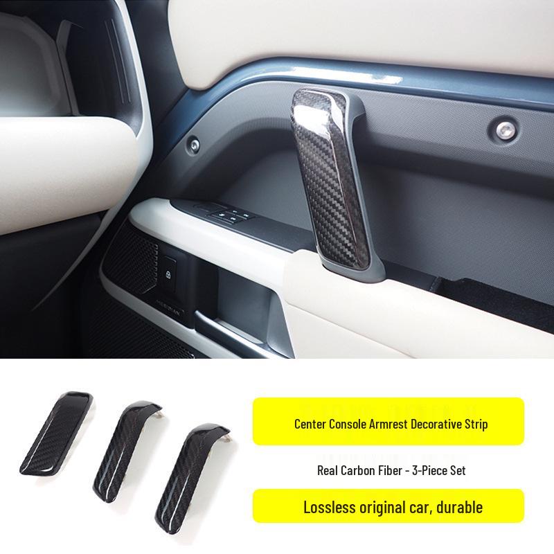 Carbon Fiber Interior Upgrade Kit for 20-26 Land Rover Defender - Easy Install, Non-destructive 