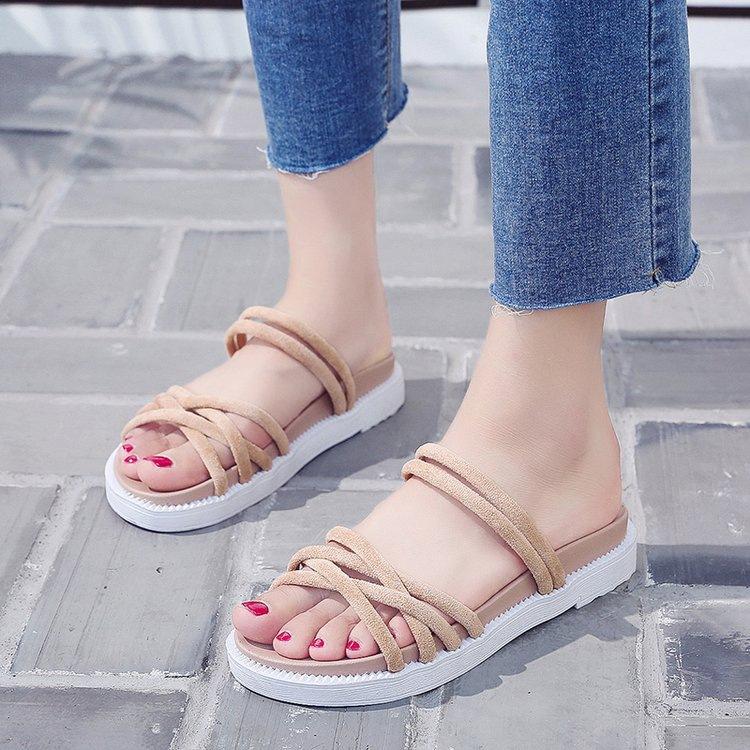 

Интернет-знаменитость, сандалии на два способа носки, женские, лето 2025, новинка, модные, универсальные, в нежном сказочном стиле, вечерние балетки на плоской подошве 40