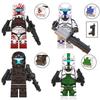 8pcs Of Various Soldiers, Children's Assembled Building Humanoid Toys