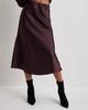 Satin Skirt MZR 22113 S Brown