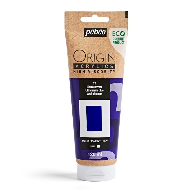 

Pebeo (Pebeo) Made in France Matte (matte) with high viscosity that can retain knife and handwriting water-based acrylic paint ORIGIN Eco design