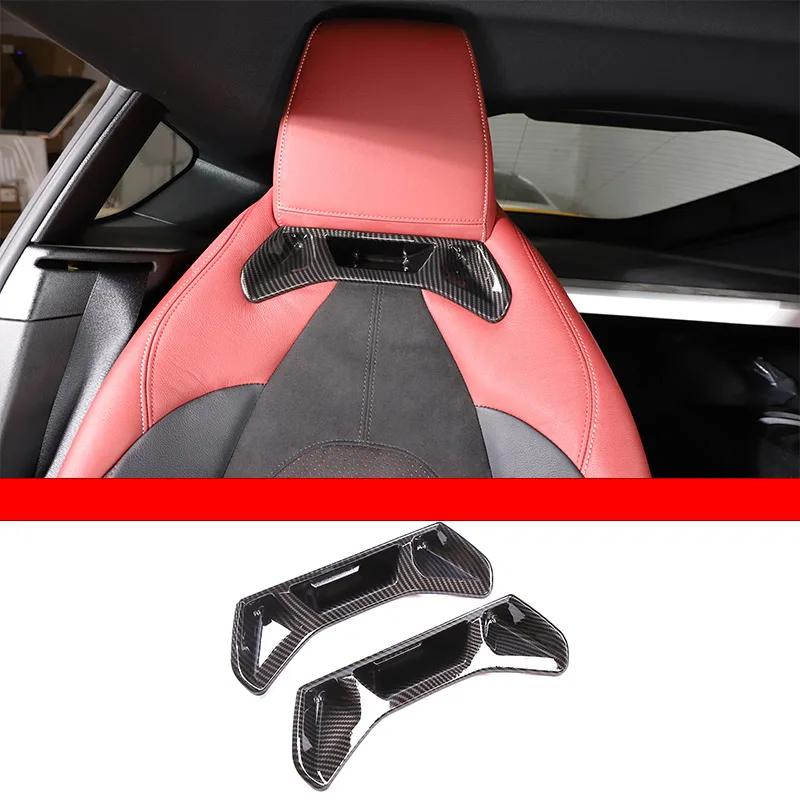 ABS Carbon Fiber For Toyota GR Supra A90 2019-2025 Center Console Control Panel Steering Wheel Window Glass Lifting Sticker