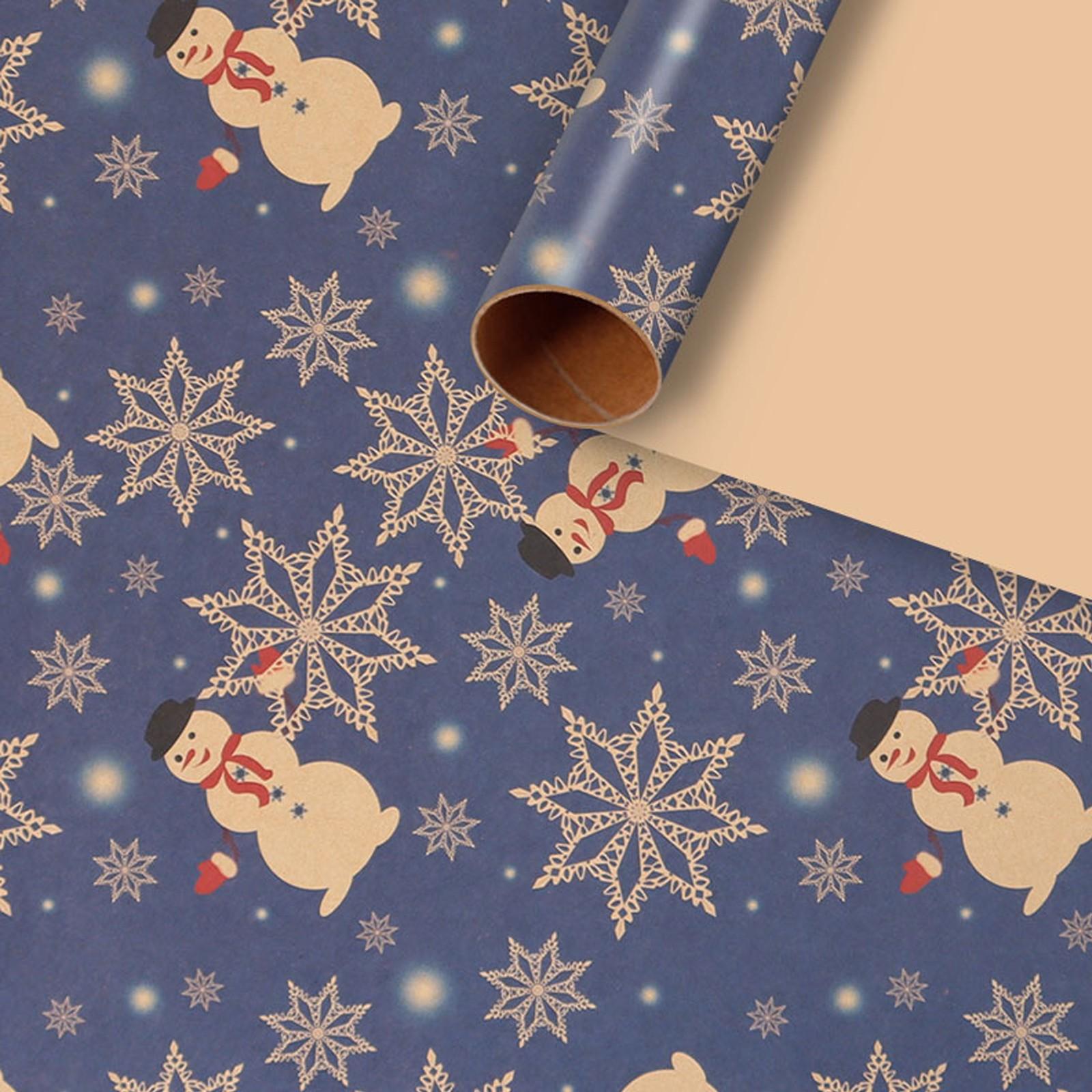 

Рождественская упаковочная бумага, 20 дюймов X 30 дюймов для Рождества, Нового года, зимних праздников One Size