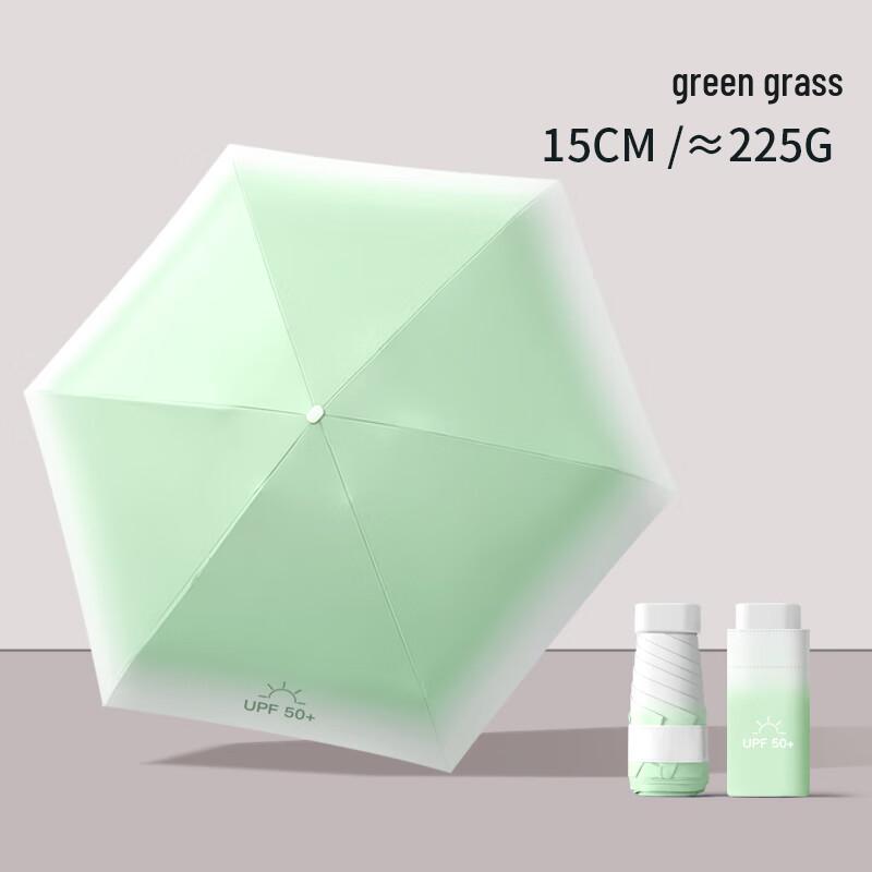 Easily Compact Six-Fold Gradient Dual-Use Umbrella