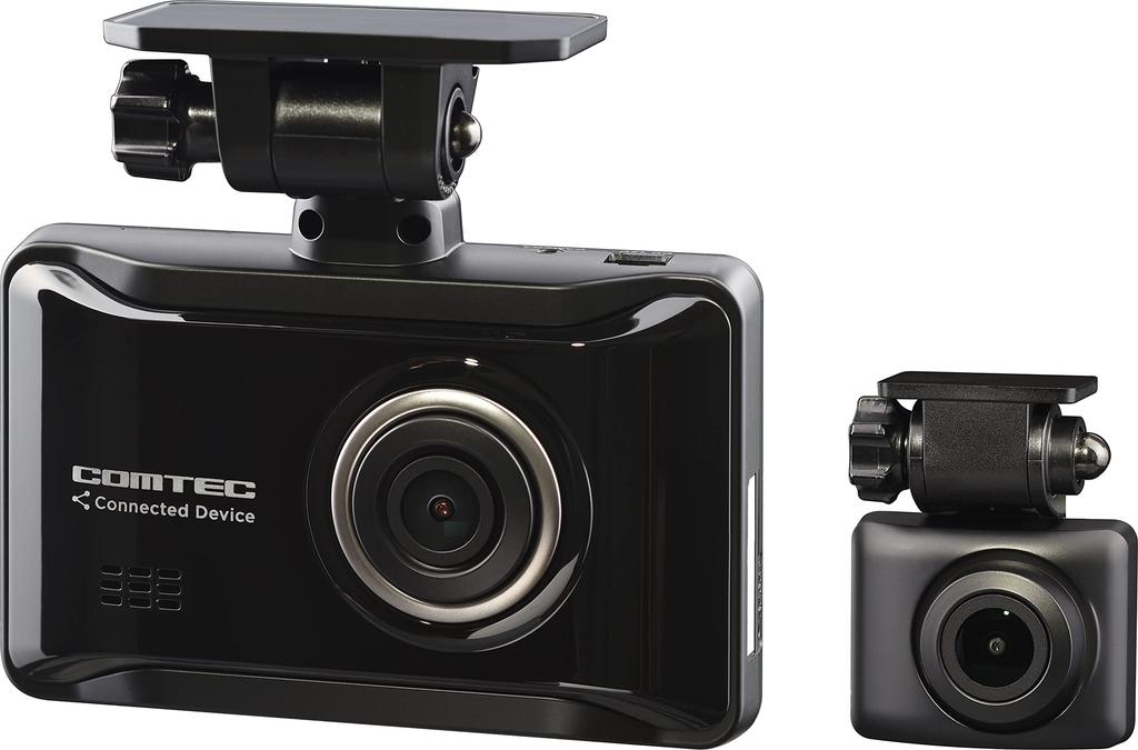 COMTEC Car Dash Cam ZDR058 with Front and Rear Dual 4G LTE 2 Megapixel Full HD Front and Rear Rear Vehicle Approach Safe Driving Continuous Impact and