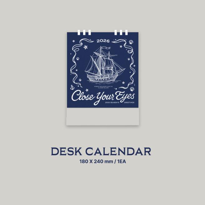 Pre-order CLOSE YOUR EYES 2026 Season's Greetings & POB