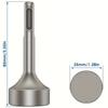 SDS-Plus Ground Rod Driver – Heavy-Duty Steel for 5/8" Rods, Rotary Hammer Hammer-Only Mode