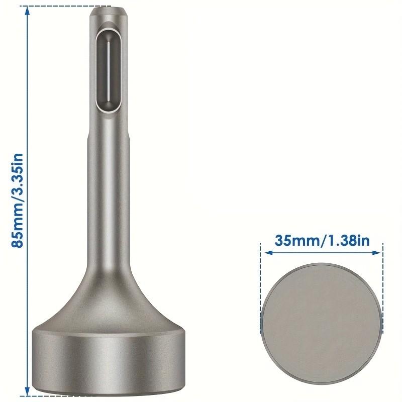 SDS-Plus Ground Rod Driver – Heavy-Duty Steel for 5/8" Rods, Rotary Hammer Hammer-Only Mode