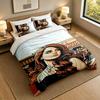 Set Biancheria da Letto 3 PezziLana Del Rey Lenzuolo Morbido e Due Federe Decorazione Camera da Letto Casa