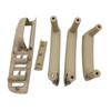 8pcs/set Beige Interior Door Handle With Trim For Volkswagen 1998-2005 Passat B5 Inner Armrest Hand-Clasping Switch Box
