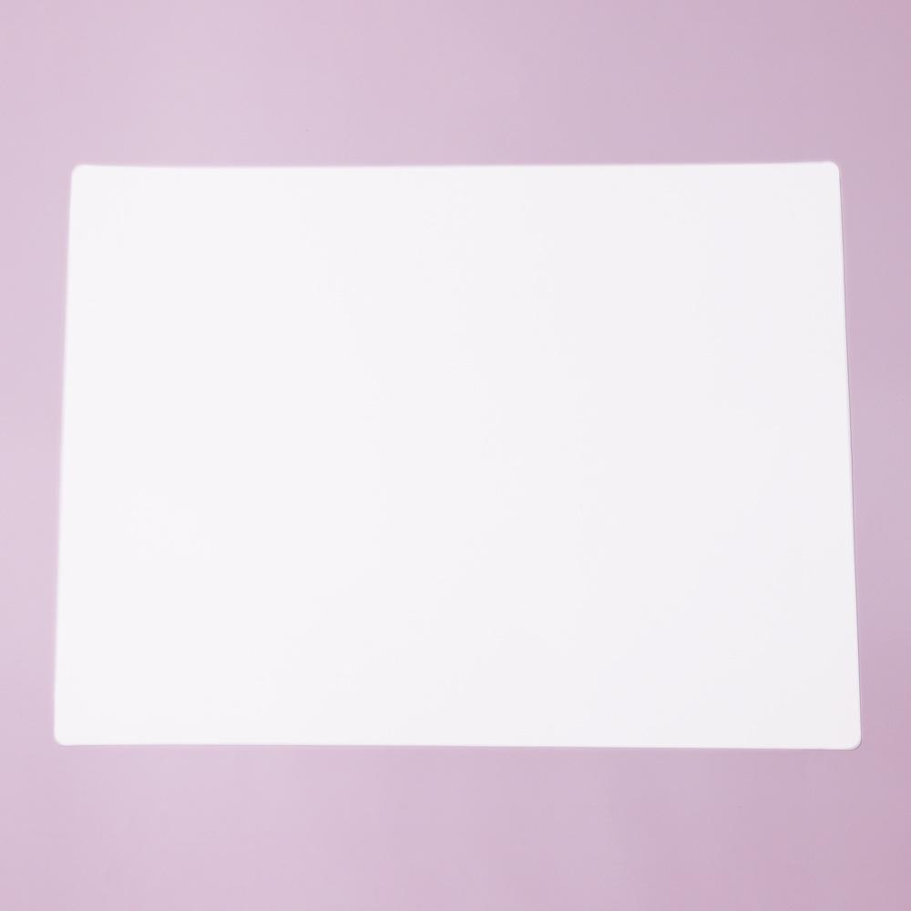 

3040 Силиконовый коврик для стола для школьников - термостойкий, персонализируемый поднос для западной еды белый