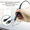 Soldering Iron 8W Quick Heat Up Adjustable Temperature Soldering Thermostatic Soldering Repair