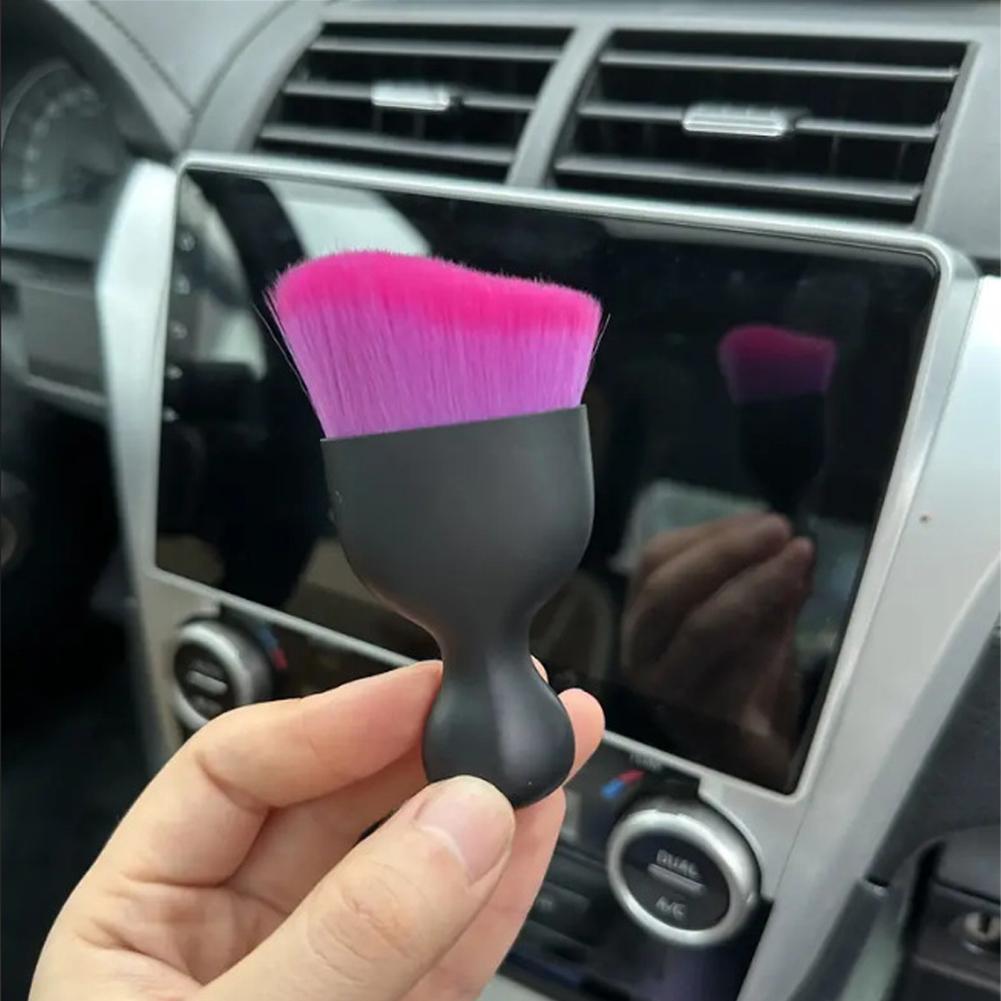 Car Interior Multipurpose Cleaning Brush Air Conditio Outlet Crevice Dust Removal Brushes Office Home Clean Brush Tools